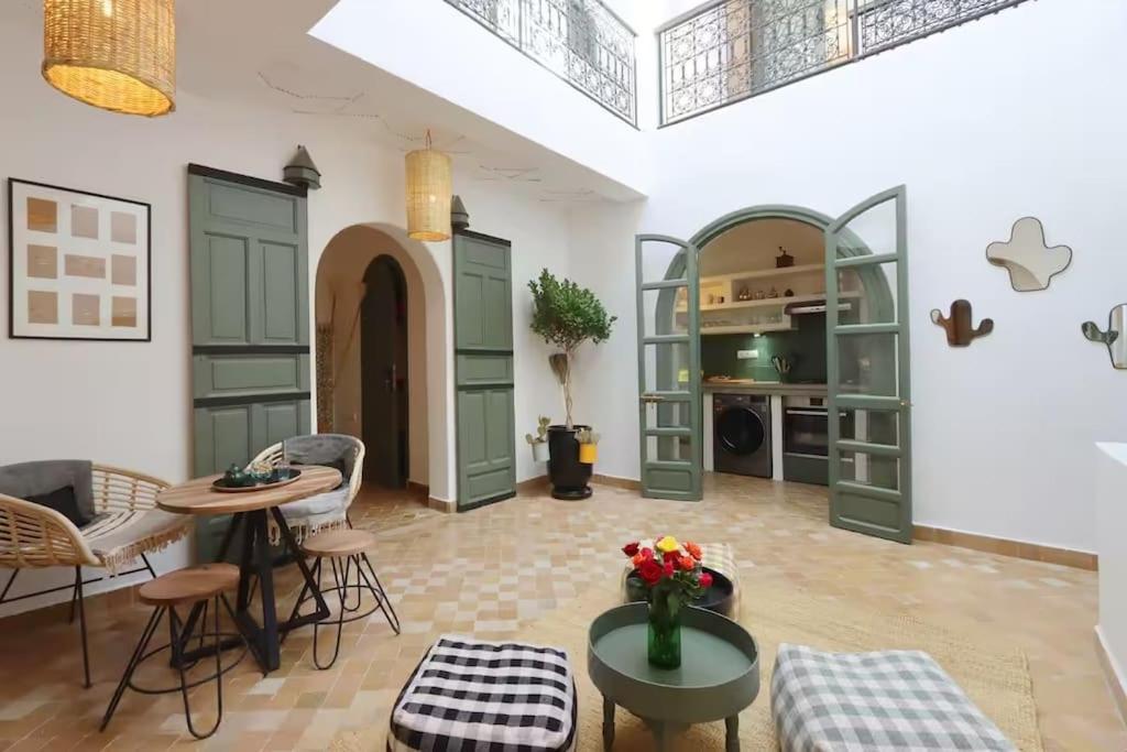 Riad Ptit Kech, Bassin Terrasse - Petits Dejeuners Marrakesh Eksteriør billede