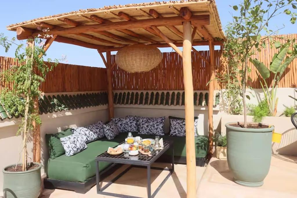 Riad Ptit Kech, Bassin Terrasse - Petits Dejeuners Marrakesh Eksteriør billede