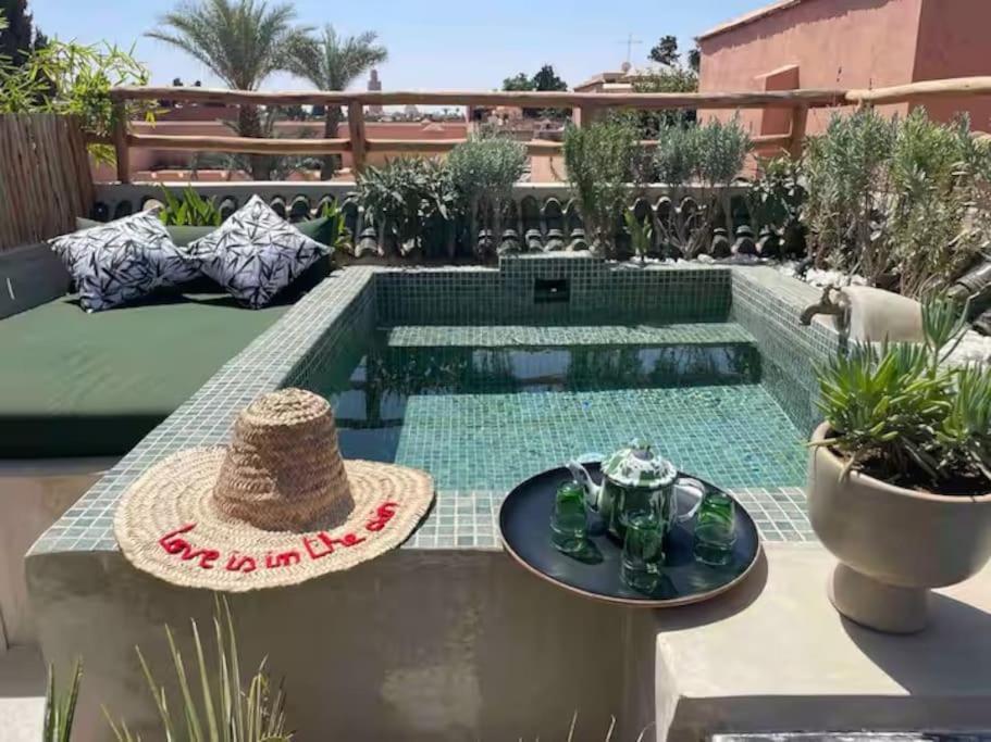 Riad Ptit Kech, Bassin Terrasse - Petits Dejeuners Marrakesh Eksteriør billede